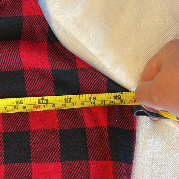 SO Buffalo Plaid Dress Size XL Sleeveless - Picture 7 of 9